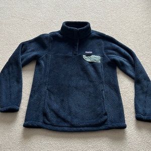 Patagonia Blue Snap-T Fleece Pullover SZ Large